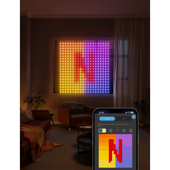 Govee LED Light Curtain Lights WiFi & BT RGBIC 1.5x1.5m IP65 (NETFLIX) Govee LED Light Curtain Lights WiFi & BT RGBIC 1.5x1.5m IP65 (NETFLIX)