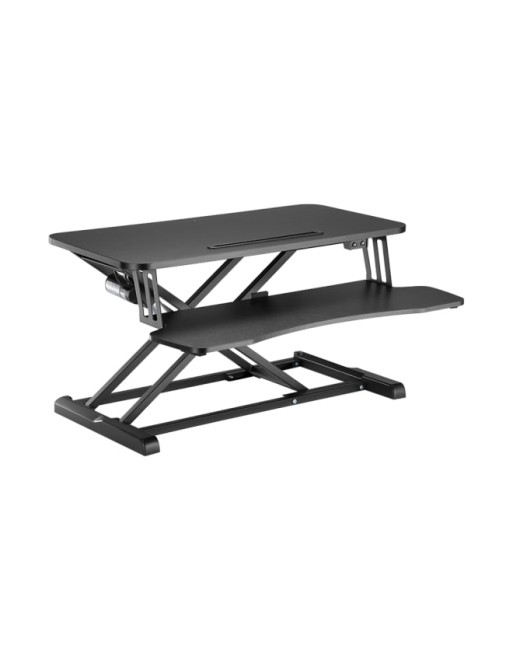 Brateck DWS15-01E Electric Sit Stand Workstation Max Height 48cm