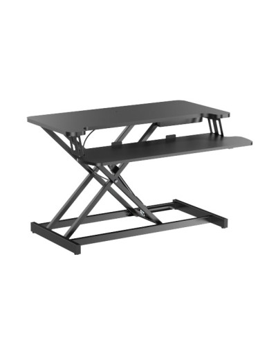 Brateck DWS37-01 Sit Stand Gas Spring Desk Workstation Max Height 51cm