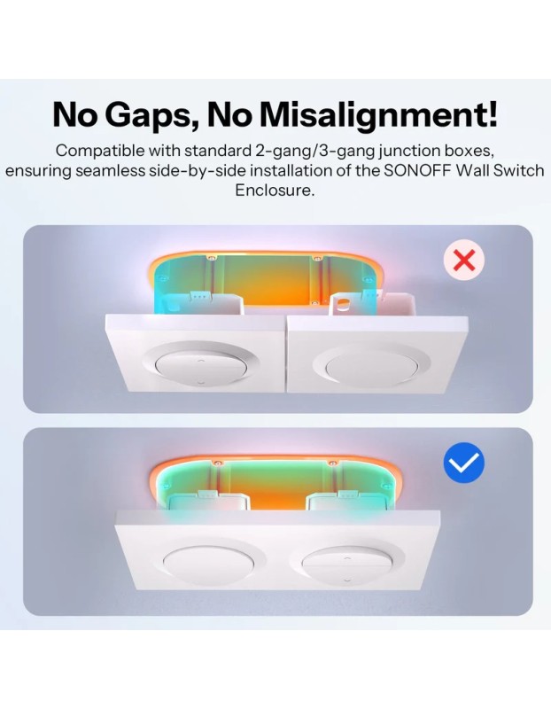 Sonoff Wall Switch Frame 2Gang