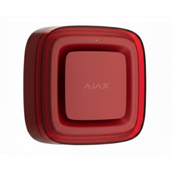 Ajax EN54 Fire Detection Siren/Strobe (Sounder/VAD) Red