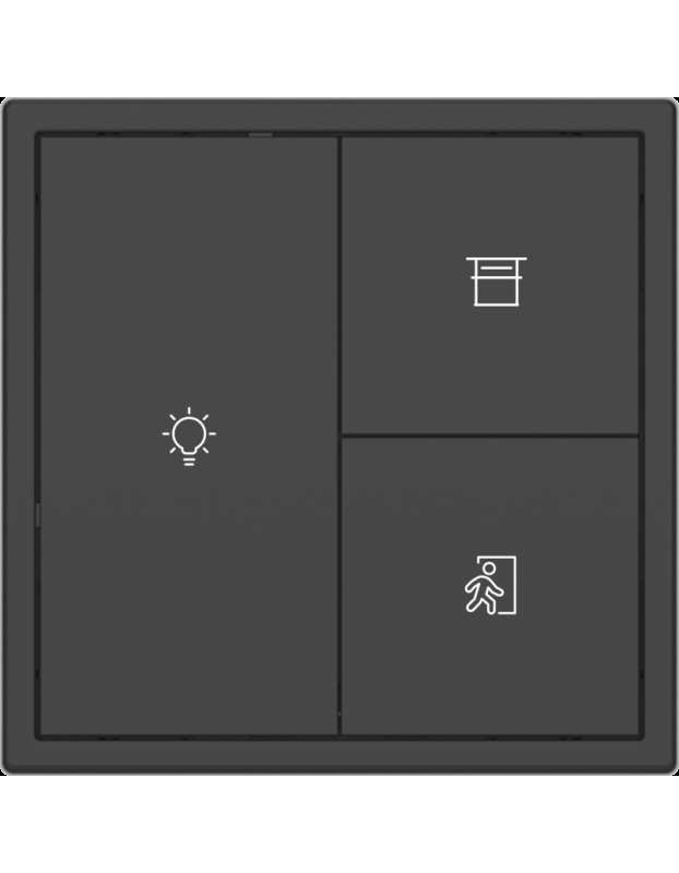 HDL Panel TILE SERIES Ash Grey 3 Button V2.1