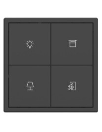 HDL Panel TILE SERIES Ash Grey 4 Button V2.1