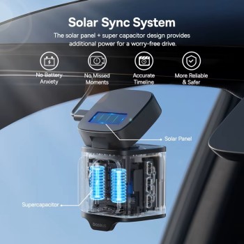 Baseus Car Dashcam Front 3K GPS+Solar PrimeTrip VD1 Black Baseus Car Dashcam Front 3K GPS+Solar PrimeTrip VD1 Black