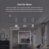Sonoff T2EU2C-RF Smart Wall Touch Switch 2-Button White Sonoff T2EU2C-RF Smart Wall Touch Switch 2-Button White