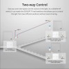 Sonoff T2EU2C-RF Smart Wall Touch Switch 2-Button White Sonoff T2EU2C-RF Smart Wall Touch Switch 2-Button White