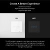 Sonoff T2EU1C-RF Smart Wall Touch Switch 1-Button White Sonoff T2EU1C-RF Smart Wall Touch Switch 1-Button White