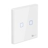 Sonoff T2EU2C-RF Smart Wall Touch Switch 2-Button White Sonoff T2EU2C-RF Smart Wall Touch Switch 2-Button White