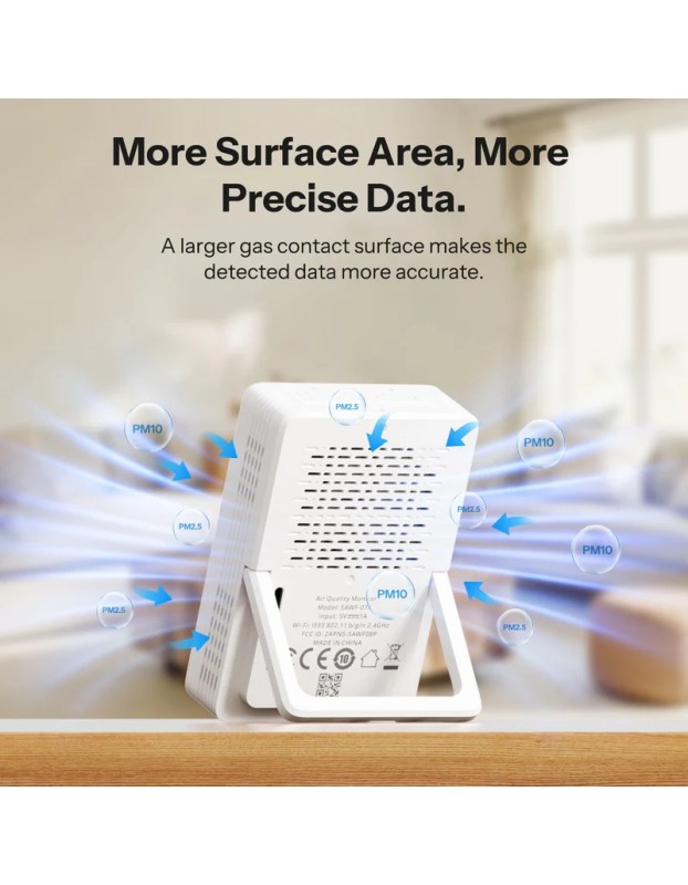 Sonoff Smart Sensor AirGuard For PM2.5/PM10 With Matter (Air Quality Monitor)