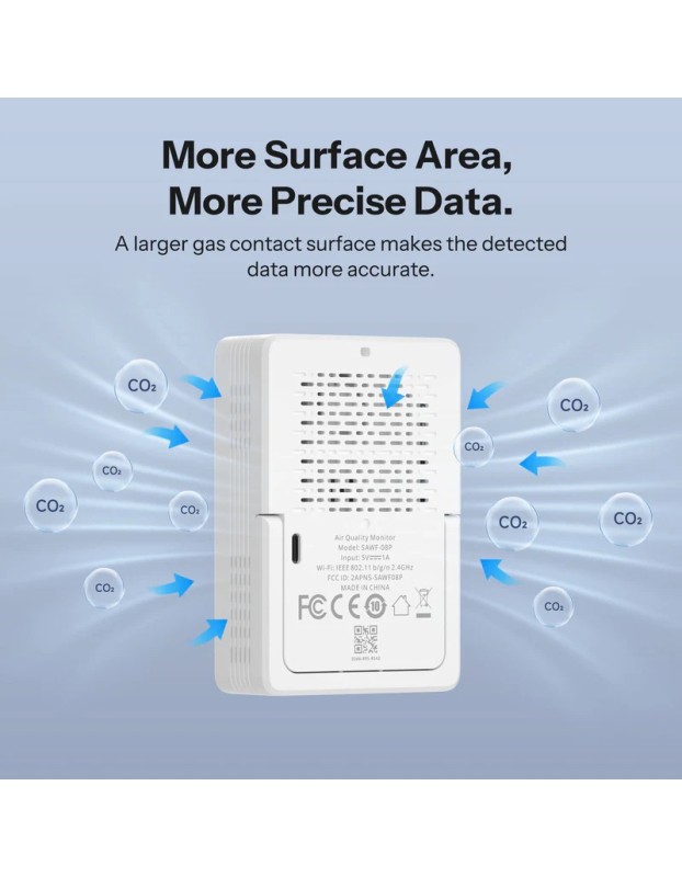 Sonoff Smart Sensor AirGuard For CO2 With Matter (Air Quality Monitor)
