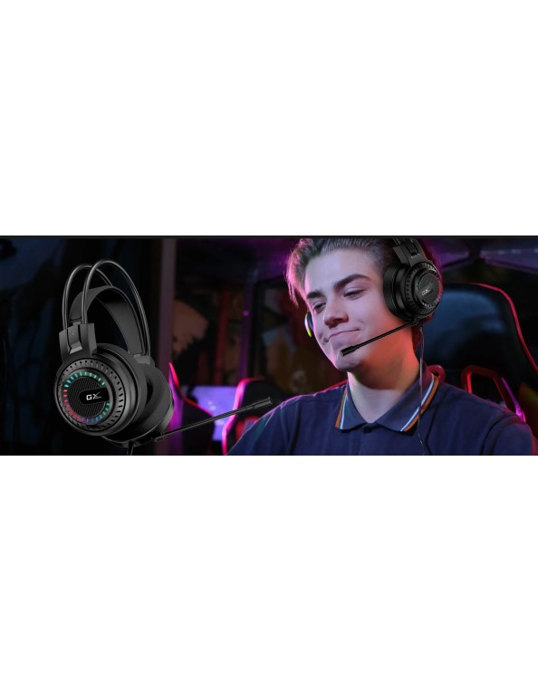 Genius Gaming Headset USB RGB Stereo 50mm HS-GX570U Genius Gaming Headset USB RGB Stereo 50mm HS-GX570U