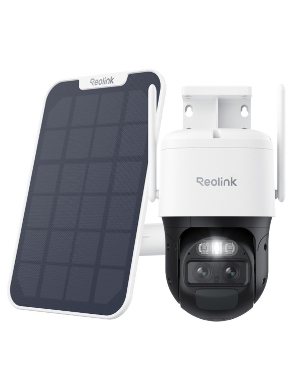 Reolink BP4G Outdoor Battery Camera 4K Trackmix LTE (G770) (White) (Hard Bundle)