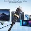 Baseus Cable USB-C to USB-C Dura Braided 1.0m 240W Black Baseus Cable USB-C to USB-C Dura Braided 1.0m 240W Black