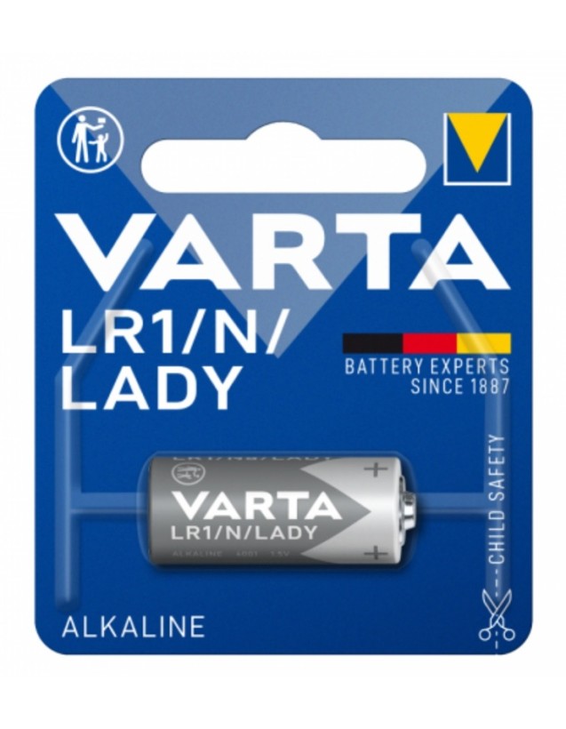Varta Alkaline N (LR1) Battery Blister (1pc)