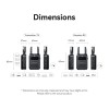 Vention ADUB0 Professional Wireless HDMI Kit 5.8Ghz up to 200m & Camera Mountable Vention ADUB0 Professional Wireless HDMI Kit 5.8Ghz up to 200m & Camera Mountable