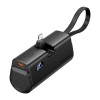 Vention Powerbank 4800mAh 22.5W Foldable Lightning Black FHRB0 Vention Powerbank 4800mAh 22.5W Foldable Lightning Black FHRB0