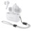 Vention Earphones BT TWS InEar ANC +Wireless Charging ECHO LITE E11 Pro White NBVW0-Pro