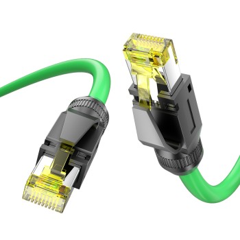 Vention NETWORK Cable CAT6A SFTP Anti-Vibration Industrial Flexible 1.5m IBYGG