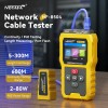 Noyafa Multi-Function Cable Tester for Continuity & Wiremap, PoE, Length Measurement, Port Flash, Color Screen & Rechargeable Battery NF-8504