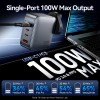 Vention Charger Wall GaN 100W 3xUSBC 1xUSBA Grey FETH0-UK Vention Charger Wall GaN 100W 3xUSBC 1xUSBA Grey FETH0-UK