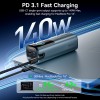 Vention Powerbank 27000mAh 200W 3xUSBC+USBA TFT Display +240W Cable FKGH0