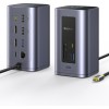 Baseus 12-in-1 USB Hub 2xUSB-C & 4xUSB-A 2 x 4K HDMI Gb Lan SD PD100W