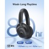 Baseus Headphones Over Ear ANC Bass BH1 NC Black