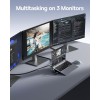 Baseus 12-in-1 Laptop Docking Station 2 x 4K HDMI & 1 x 4K DP - 2x USBC & 3x USB-A - SD Gb Lan PD100W Baseus 12-in-1 Laptop Docking Station 2 x 4K HDMI & 1 x 4K DP - 2x USBC & 3x USB-A - SD Gb Lan PD100W
