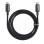 Baseus Crystal Shine USB 3.2 Full-Featured Fast-Charging Data Cable USB-C to USB-C 100W 1.5m 20Gb Cluster Black