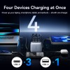 Vention Charger Wall GaN 100W 3xUSBC 1xUSBA Grey FETH0-UK Vention Charger Wall GaN 100W 3xUSBC 1xUSBA Grey FETH0-UK