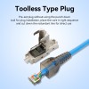 Vention NETWORK Connectors CAT6A FTP Toolless Plug with Boot IDIH0 (1pc) Vention NETWORK Connectors CAT6A FTP Toolless Plug with Boot IDIH0 (1pc)