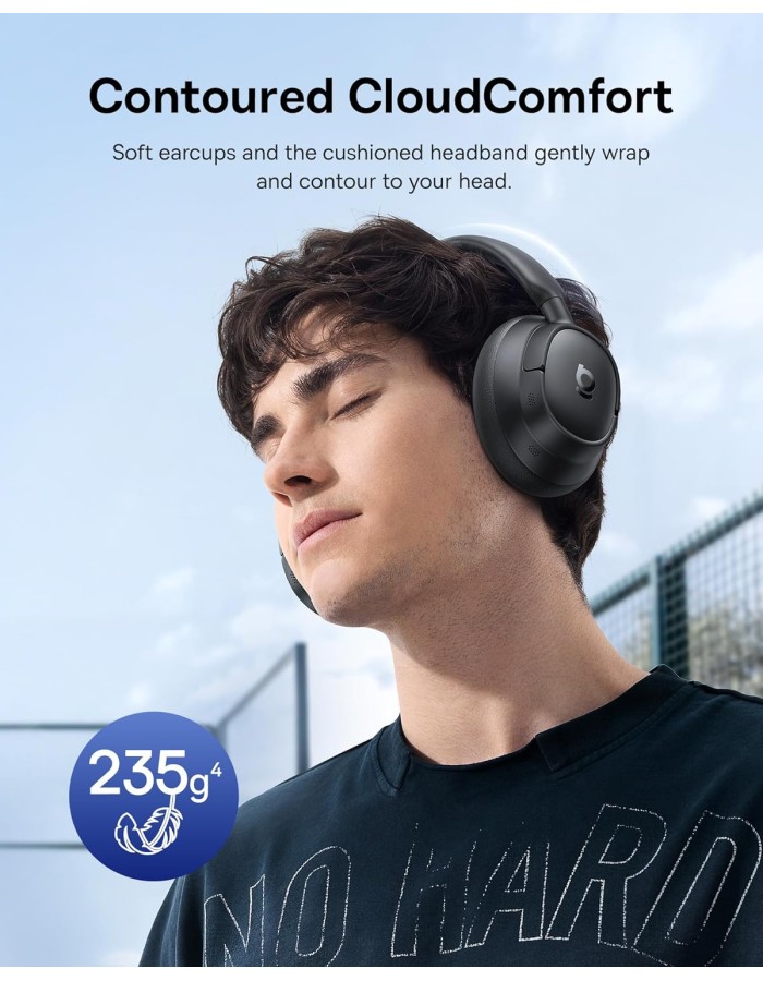 Baseus Headphones Over Ear ANC Bass BH1 NC Black