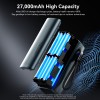 Vention Powerbank 27000mAh 200W 3xUSBC+USBA TFT Display +240W Cable FKGH0