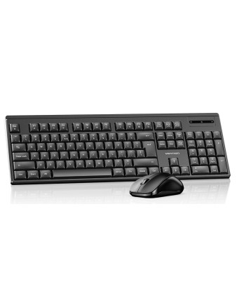 Vention Keyboard and Mouse Combo Wireless Silent Slim Full Size KTZB0-EN