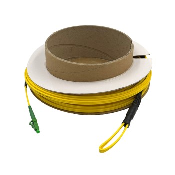 KEYNET Patch Cord Flat EasyPull SafeTrack LC/APC-LC/APC 40.0m