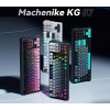 Machenike Wireless Gaming Keyboard ,Wired,Bluetooth,2.4G, Linear Silver Switches,4000 mAh battery, KG87