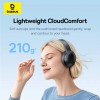 Baseus Headphones Over Ear Bass BH1 Lite White