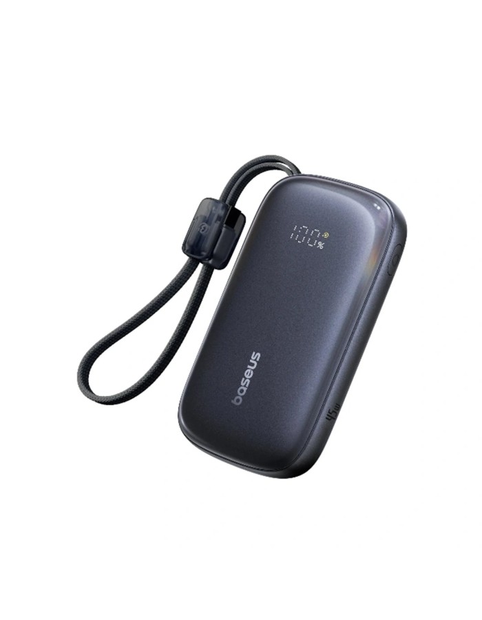 Baseus Powerbank 45W 10000mAh Display EnerFill FC21 Qpow 3 Ultra Black Baseus Powerbank 45W 10000mAh Display EnerFill FC21 Qpow 3 Ultra Black