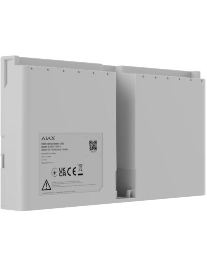Ajax EN54 Fire Detection Internal Battery For Hub/Rex (24h) White Ajax EN54 Fire Detection Internal Battery For Hub/Rex (24h) White