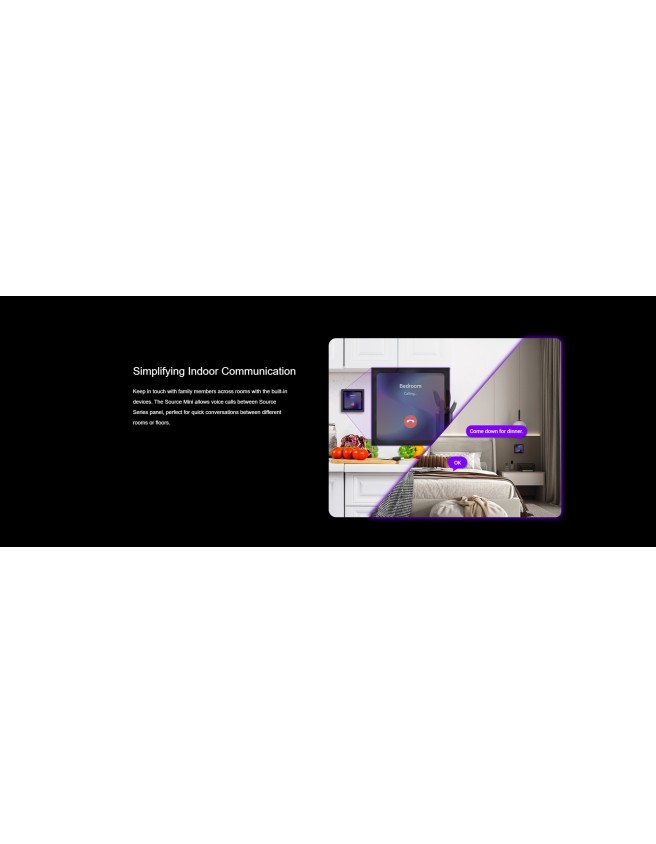 HDL Panel SOURCE Mini Panel 4" Touch Screen Black HDL Panel SOURCE Mini Panel 4" Touch Screen Black