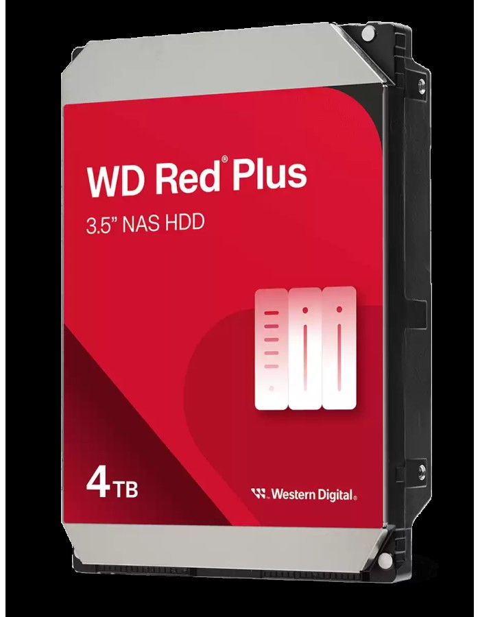 Western Digital HDD 3.5'' RED PLUS NAS 4TB WD40EFZZ
