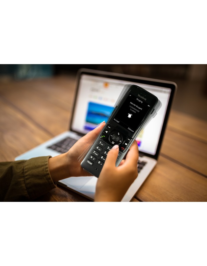 Yealink IP Phone Cordless DECT Handset 2.4" without DECT Base Elegant Design W78H Yealink IP Phone Cordless DECT Handset 2.4" without DECT Base Elegant Design W78H