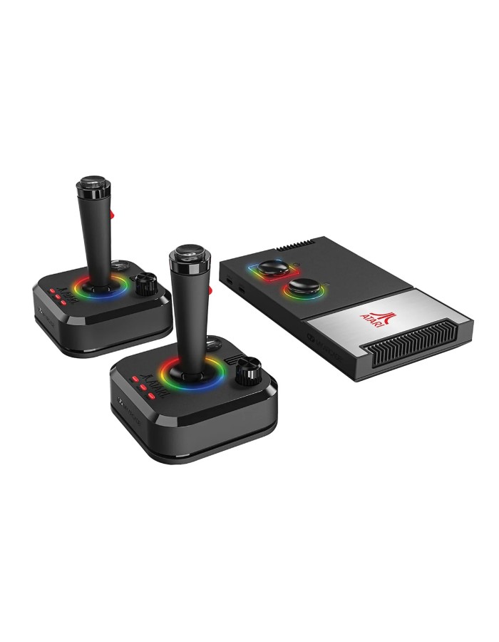 My Arcade GAMESTATION PRO ATARI, Wireless Joysticks, RGB LED Lights, With 200+ Games