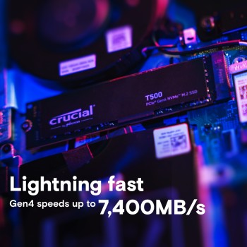 Crucial SSD M.2 NVMe PCIe Gen4 1TB T500 CT1000T500SSD8 Crucial SSD M.2 NVMe PCIe Gen4 1TB T500 CT1000T500SSD8