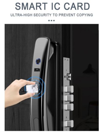 Zudsec Standalone Door Lock Metal With Fingerprint and Key-WiFi