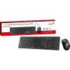 Genius Keyboard-Mouse Set Wireless+BT SlimStar 8250 Black English Genius Keyboard-Mouse Set Wireless+BT SlimStar 8250 Black English