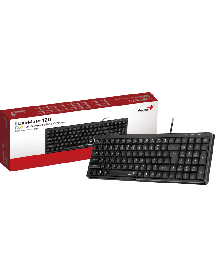 Genius Keyboard Wired Compact English LuxeMate 120