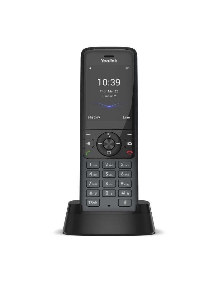 Yealink IP Phone Cordless DECT Handset 2.4" without DECT Base Elegant Design W78H Yealink IP Phone Cordless DECT Handset 2.4" without DECT Base Elegant Design W78H