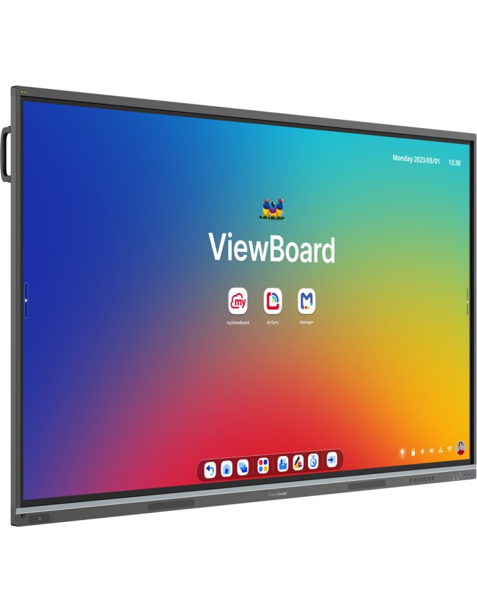 Viewsonic Viewboard Interactive Display Whiteboard 86" 4K Android EDLA 50-Point Touch 70W Speaker NFC IFP8651-3C