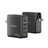 MINIX GaN Wall Charger 100W 3xUSB-C/1xUSB-A NEO P100
